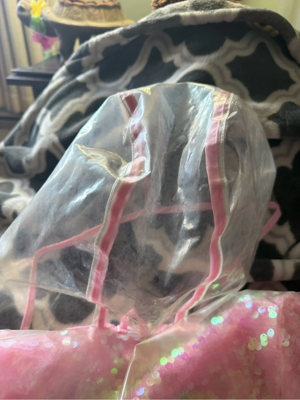 Disney Pink Princess Name-Print Fabric